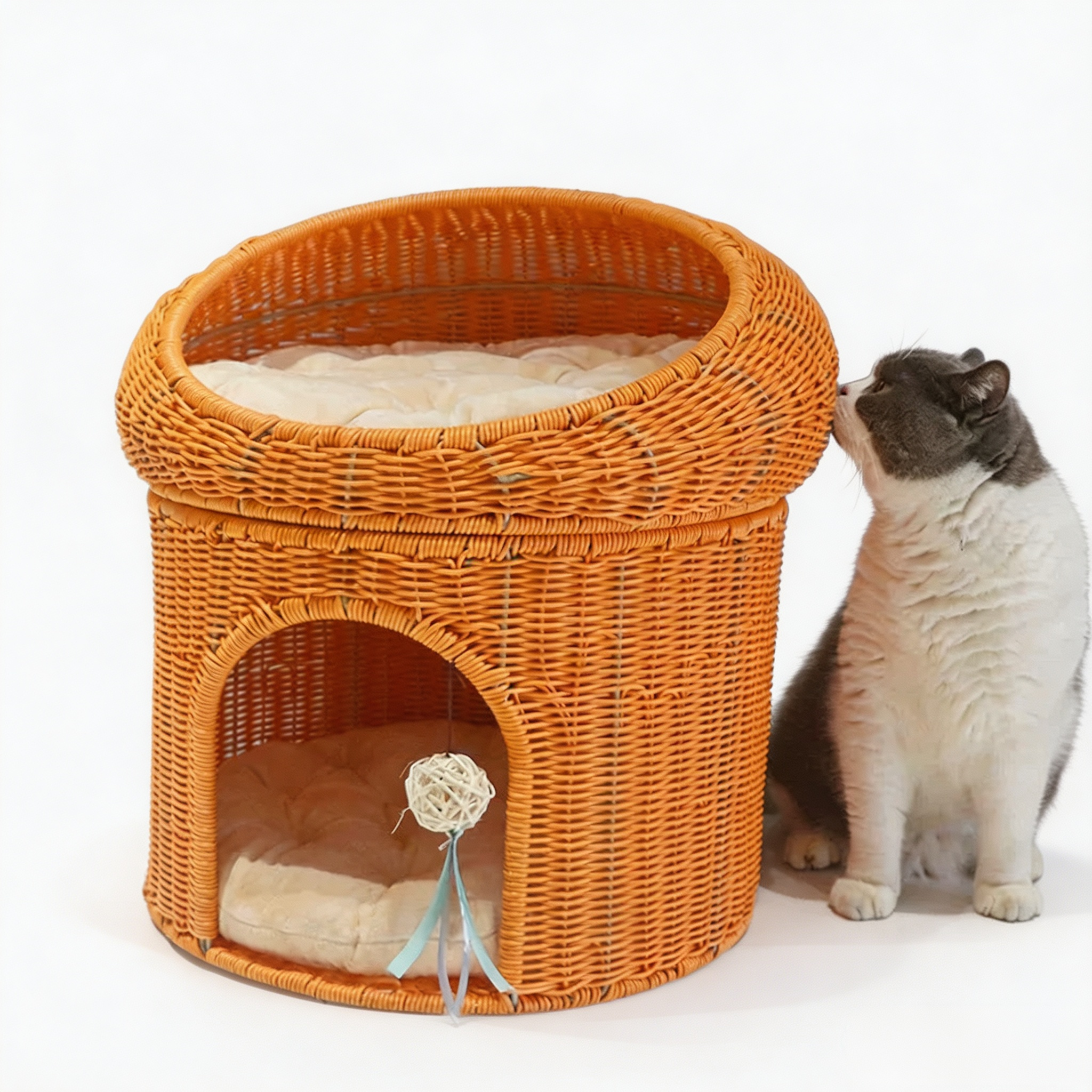 Wicker Cat Bed