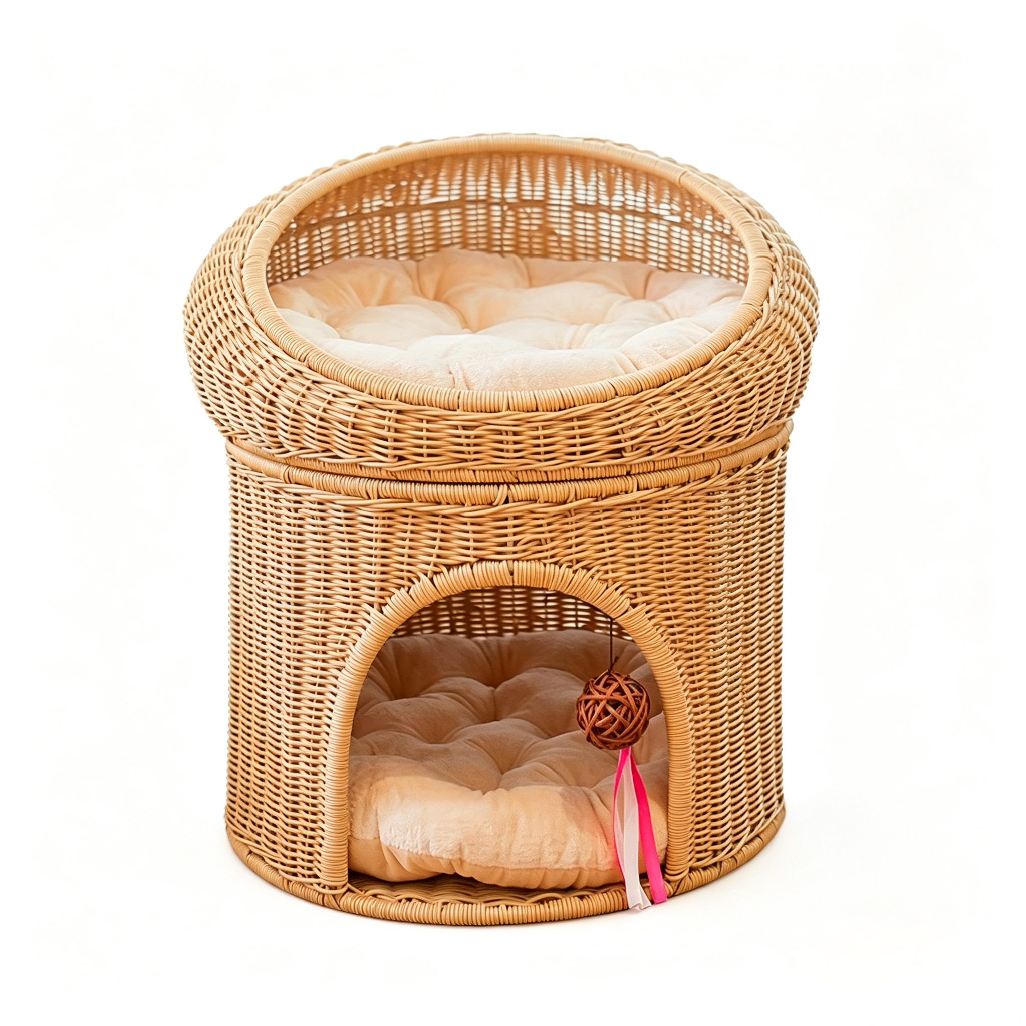 Wicker Cat Bed