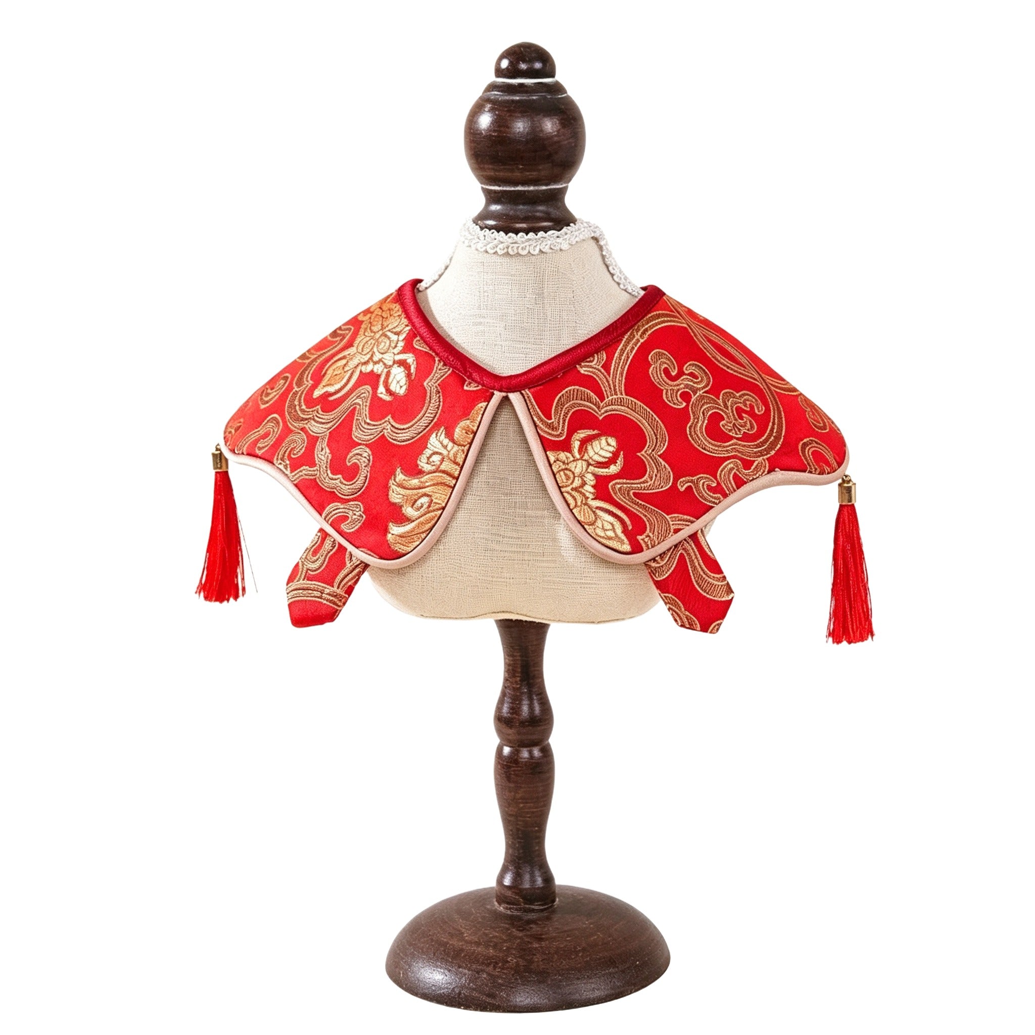 Traditional Festive Pet Neckwear Collar