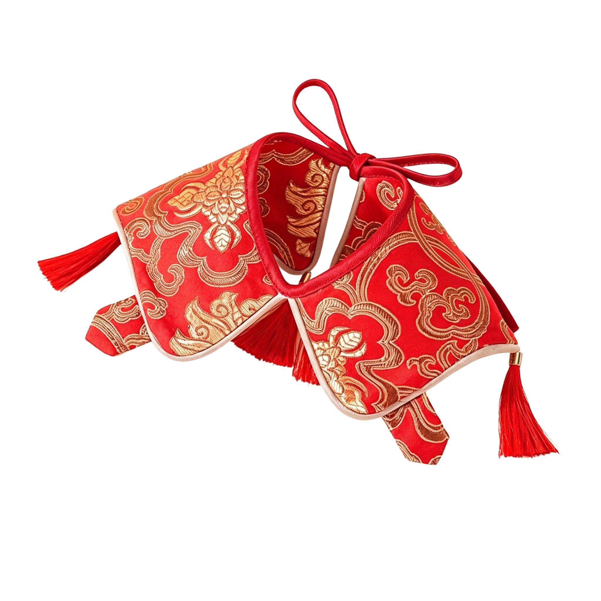 Traditional Festive Pet Neckwear Collar
